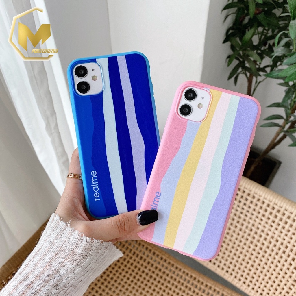 SS046 CASE RAINBOW REALME C2 C3 5 5I 5S C11 C12 NARZO 30A C15 C17 7I C20 NARZO 50I C11 2021 C21 MA848