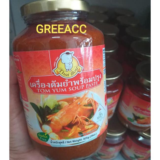 

zigw thaiboy tom yum paste 825gr thai boy jumbo tomyum bumbu saus saos j8op