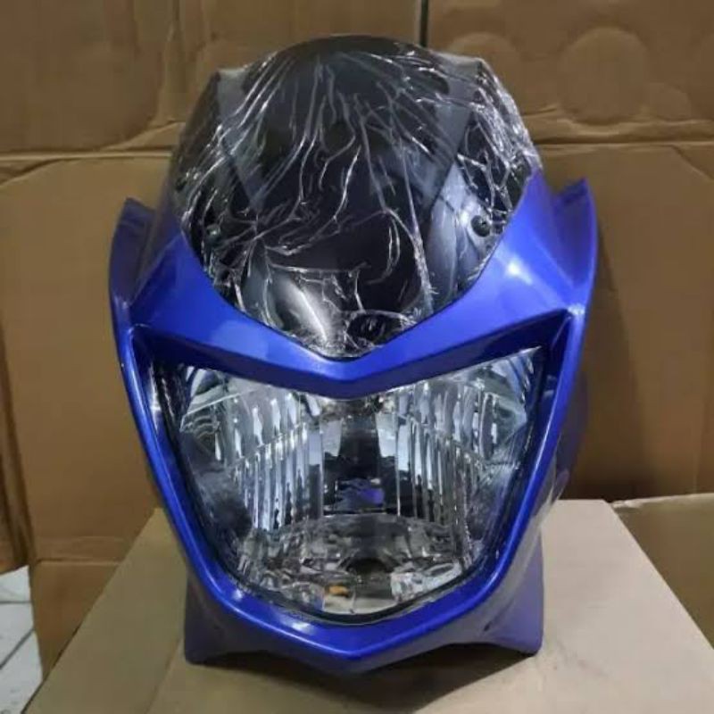 KEDOK KEPALA BATOK NINJA R BARONG WARNA BIRU