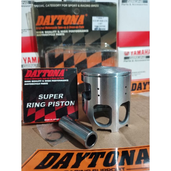 PISTON SET RX KING RACING SINGLE RING DAYTONA ORIGINAL OV 175 SEHER RX KING RACING