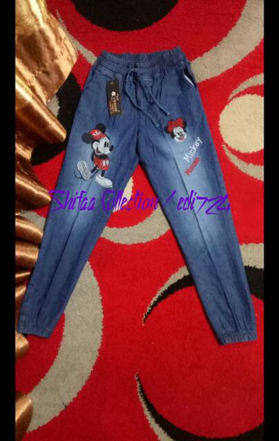 Celana Jeans / Celana Panjang / Celana Joger Anak Tanggung Size 24. 25. 26