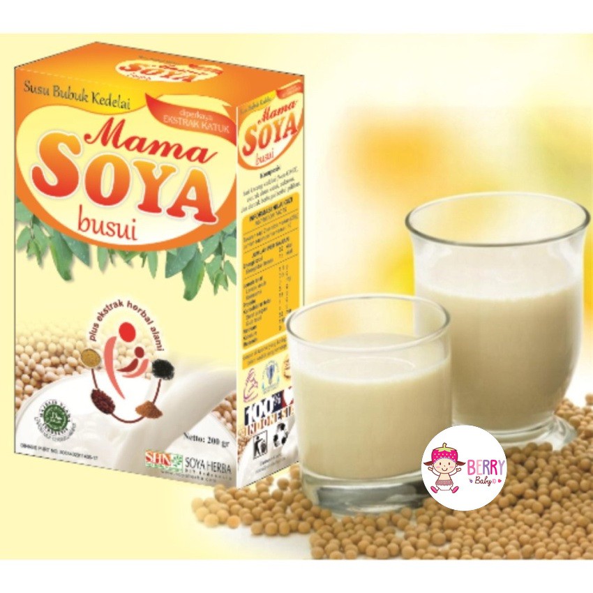 Mama Soya Booster Asi Ibu Hamil Menyusui Shopee Indonesia