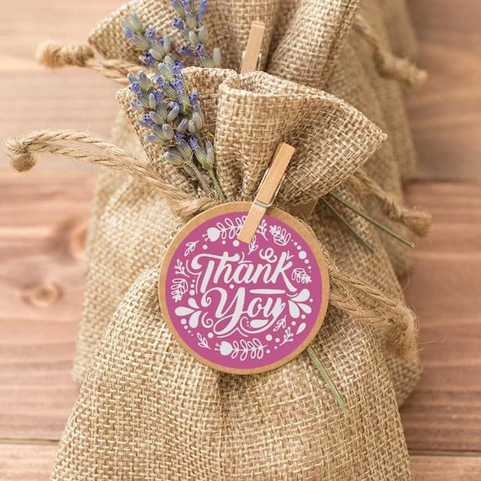 

Stiker Thank You Warna Cutting Stiker Murah Label Toples Stiker Ucapan - Besar 3.5 cm