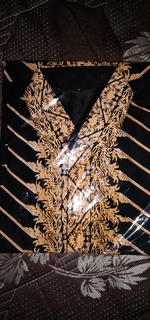 Kemeja Batik Mangkubumi Pen Rajasakti Pakaian Pria Batik Formal Lengan Pendek Berfuring