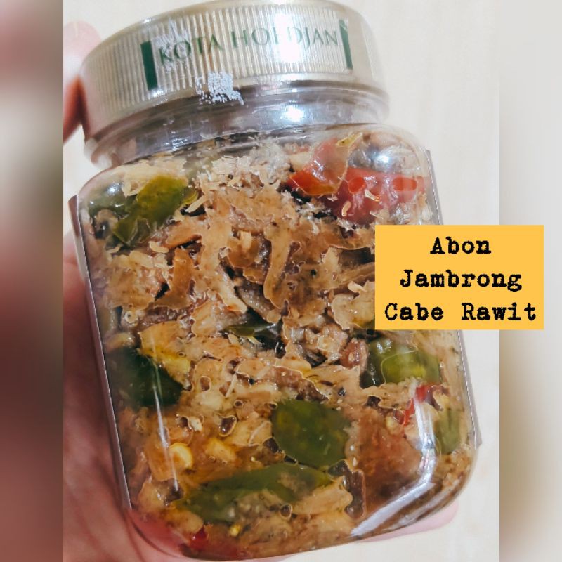 [READY SIAP KIRIM] ABON JAMBRONG - SAMBAL KOTA HOEDJAN