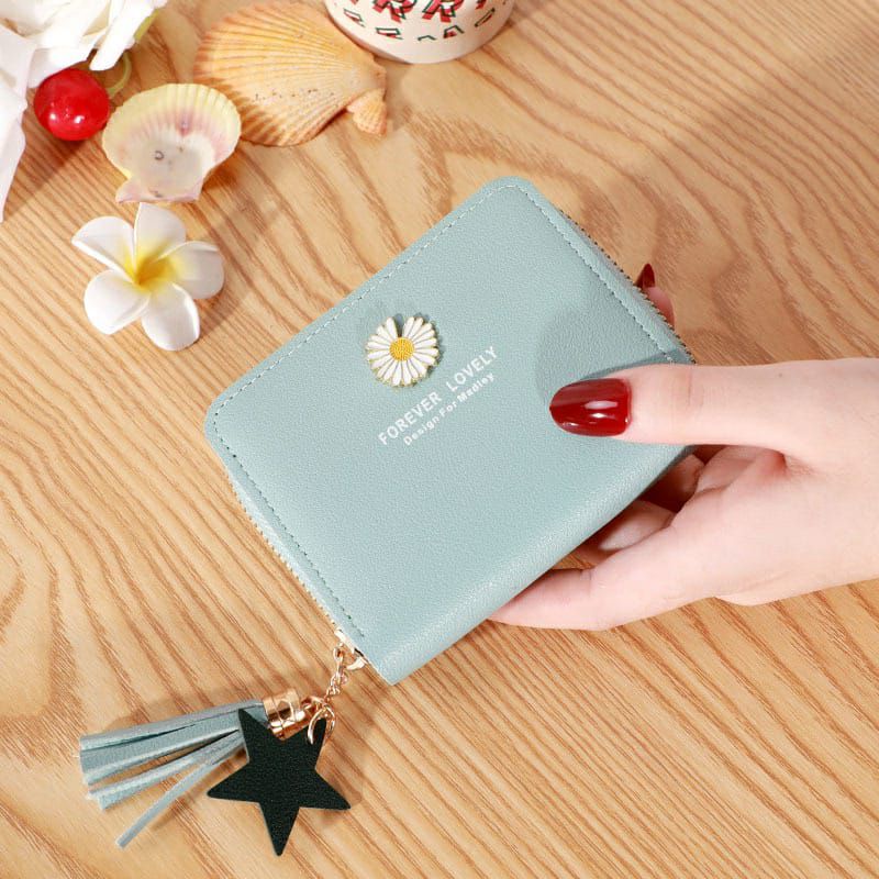 CAHAYA PELANGI (CPS) BUNGA - DOMPET RESLETING DAISY MINI