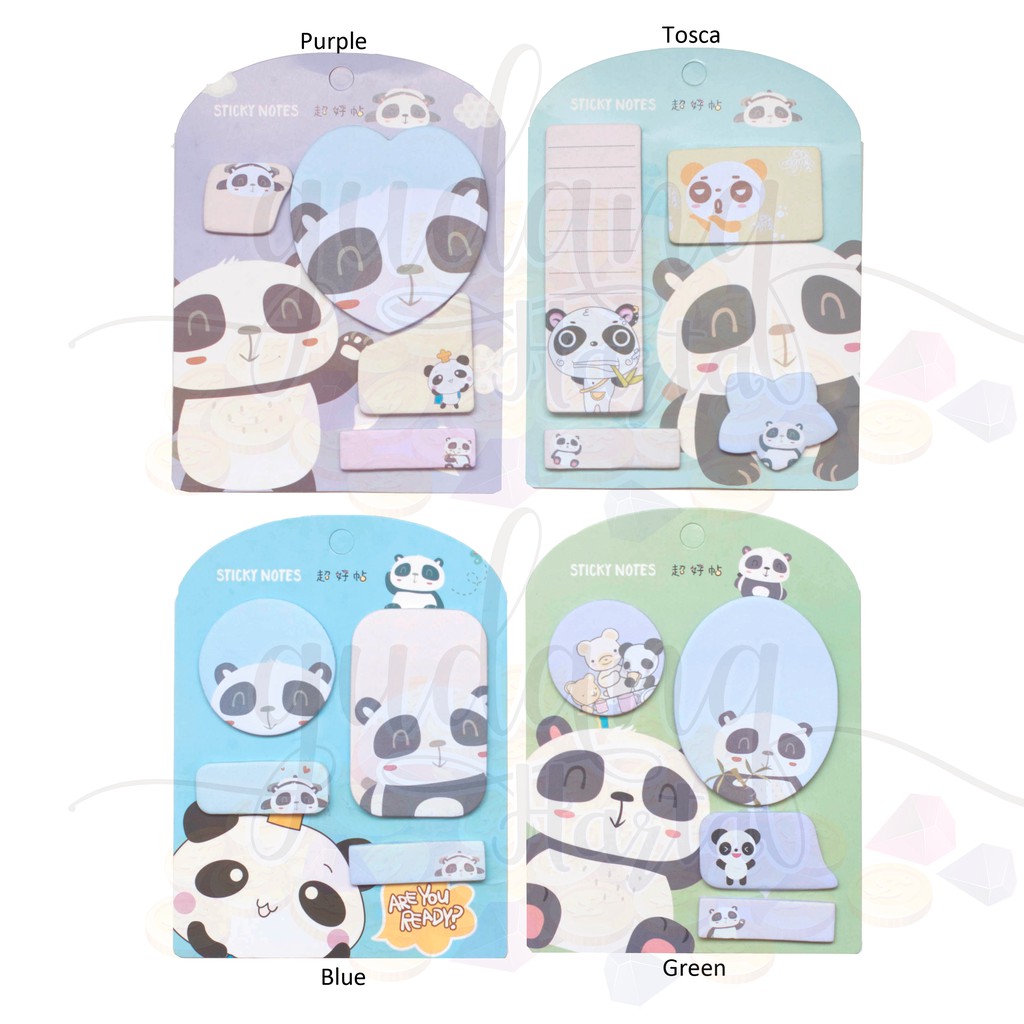 Sticky Notes Panda Note Lucu Memo Unik GH 301105