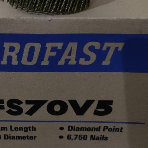 Paku Pallet 70 mm paku ulir 70mm paku tembak 225 pcs / ikat rambo