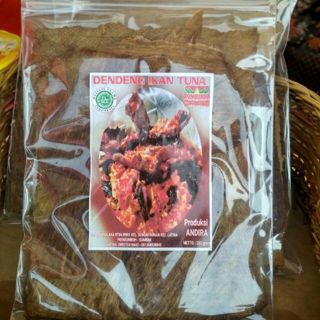 Dendeng Ikan Tuna mentah