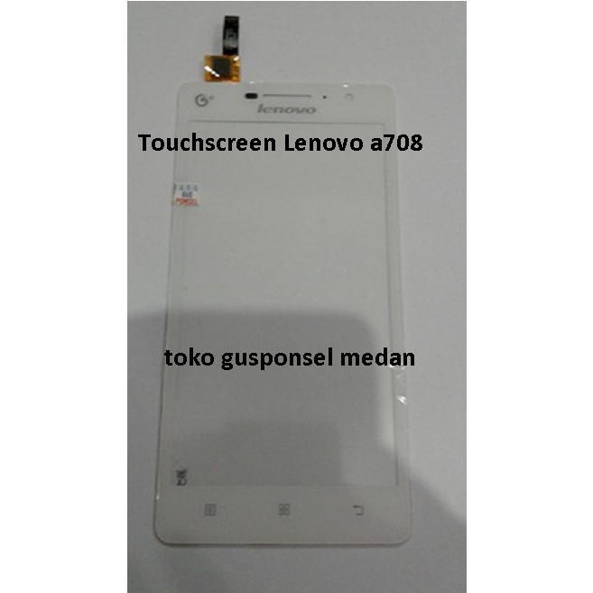 Touchscreen Lenovo a708 white