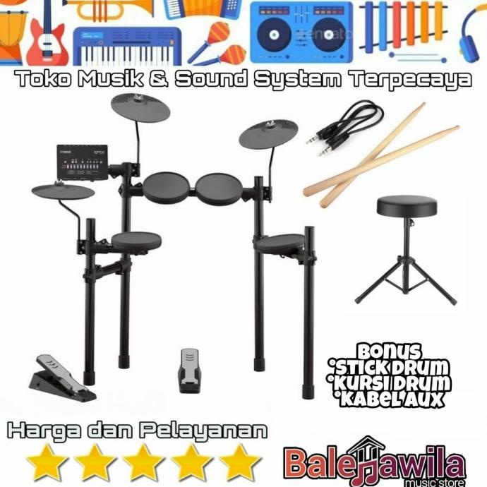 Drum Elektrik Yamaha Dtx402K Dtx 402K Dtx 402 K Pengganti Dtx400K