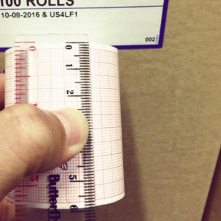 ➼ Kertas ekg roll / 60 x 30m / kertas ekg / ekg roll / kertas ekg fukuda / fukuda / fukuda roll / ro