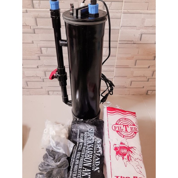 FILTER CANISTER DIY FILTER AQUARIUM.AQUASCAPE 4.IN