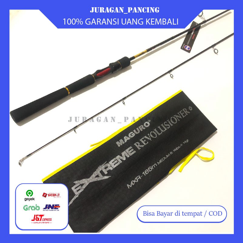ALAT PANCING FISHING JORAN MAGURO EXTREME REVOLUSIONER MXR 165 | CARBON HOLLOW| SAMBUNG 2