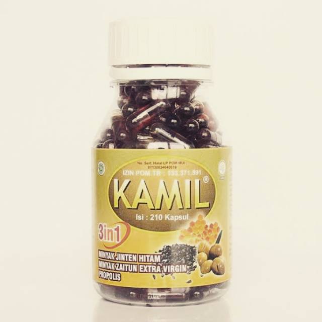 Kamil 3in1 Habbatussauda+Minyak Zaitun+Propolis