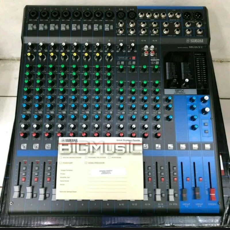 Mixer Yamaha Mg 16xu ORIGINAL ( 16 Channel )