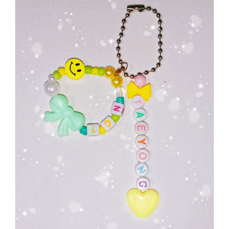 Taeyong keychain/gantungan kunci taeyong NCT