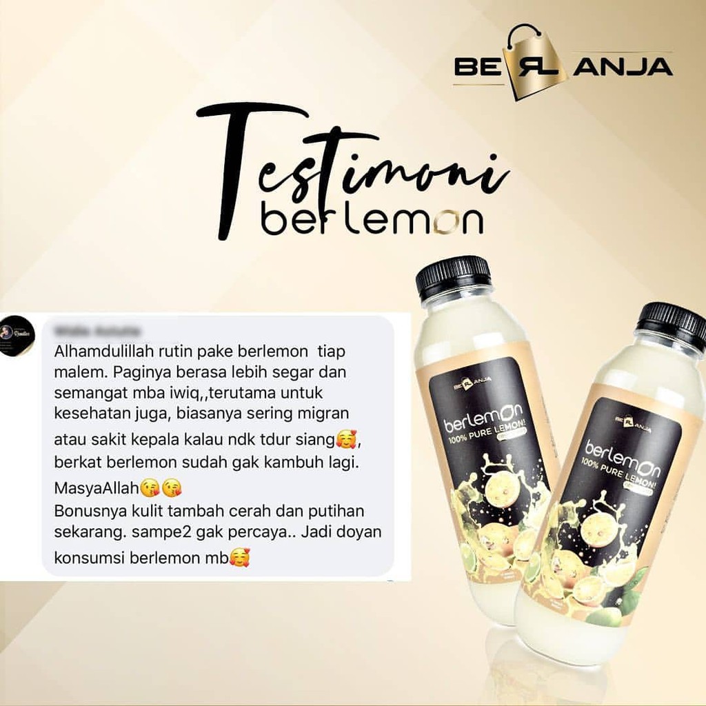 Lemon B Erl Minuman Berlemon | Minuman Kesehatan