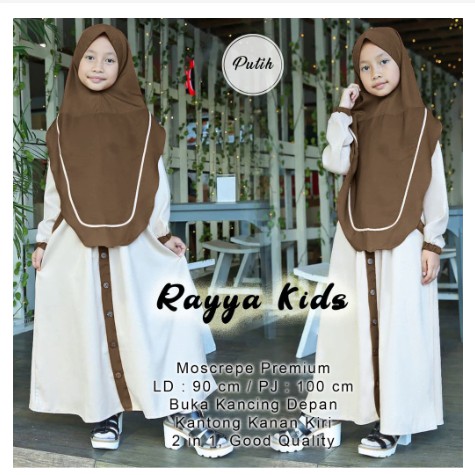 Branded❣☞ gamis anak lebaran Baju Gamis Anak Perempuan Muslim Syar'i Lebaran Umur 8-11 Tahun