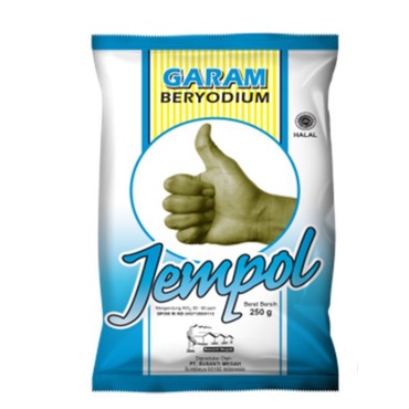 

Garam cap Jempol 250gr (1 pcs)