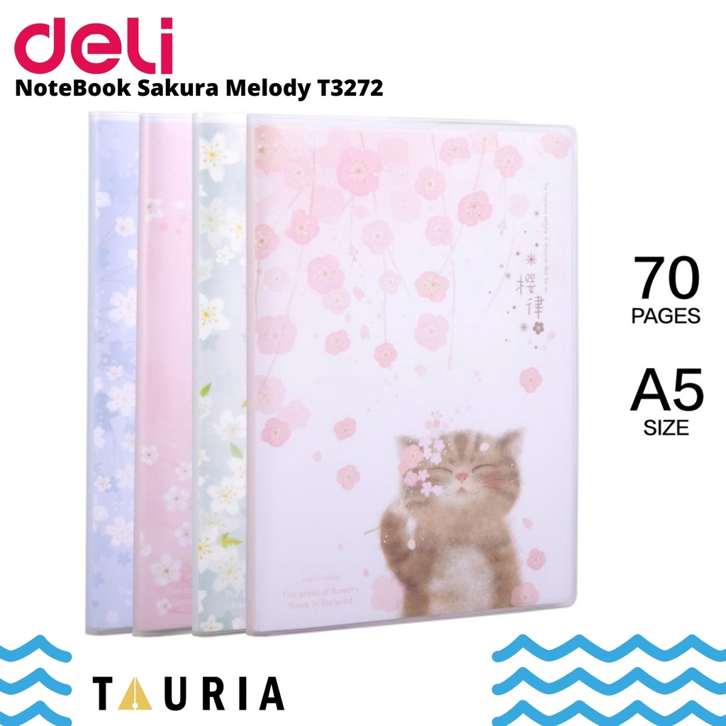 

NOTEBOOK / BUKU CATATAN A5 DELI T3272