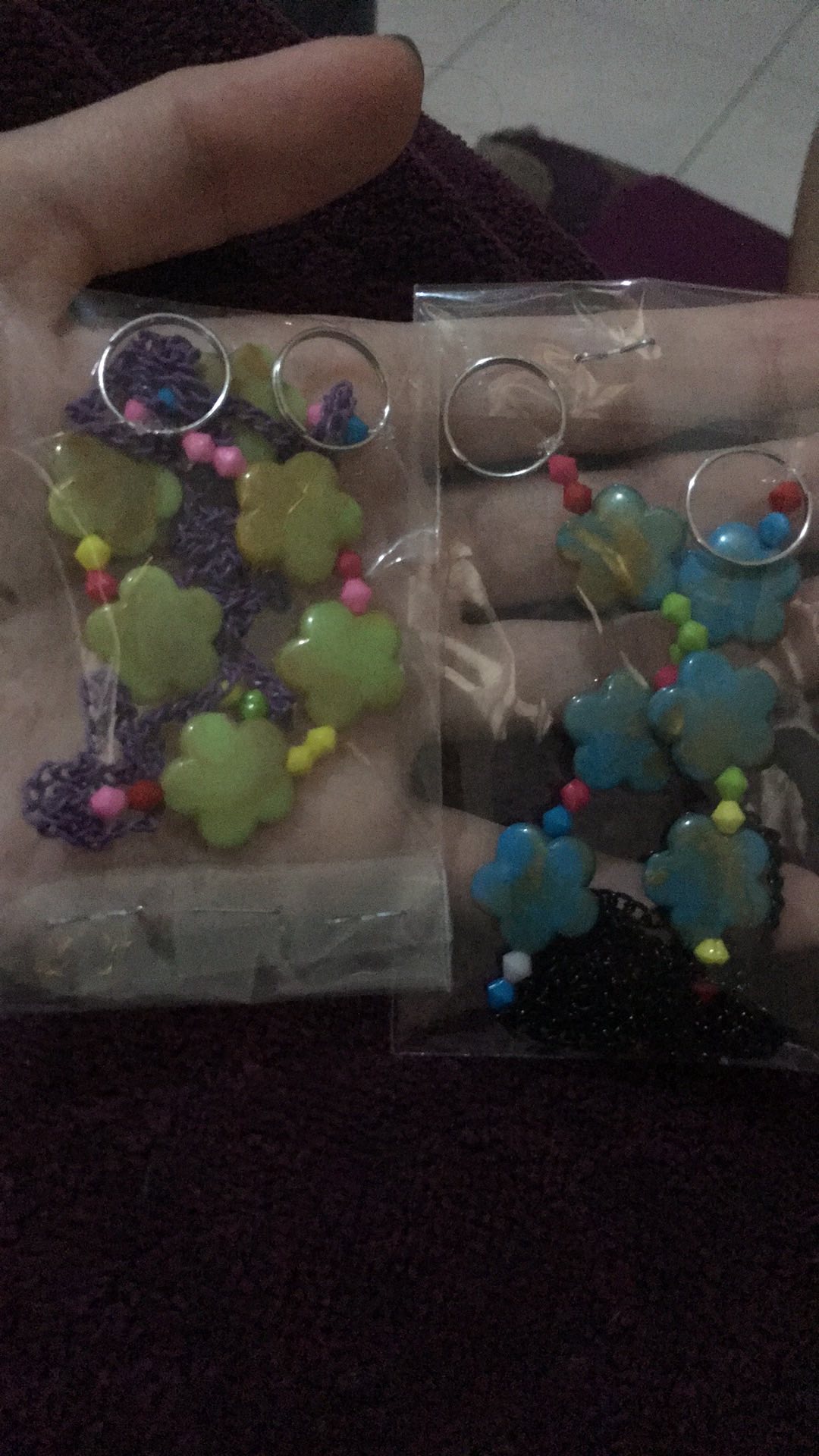 Kalung Tali Masker Penyambung Masker Rantai Anti Hitam  Motif Bintang Cnt25
