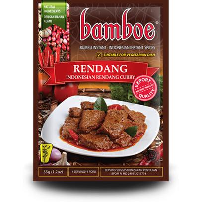 

BUMBU MASAK BAMBOE RENDANG BERMUTU