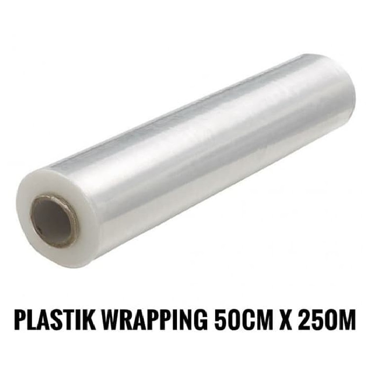 PROMO STRETCH FILM 50 CM X 250M PLASTIK WRAPPING PLASTIC Shopee Indonesia