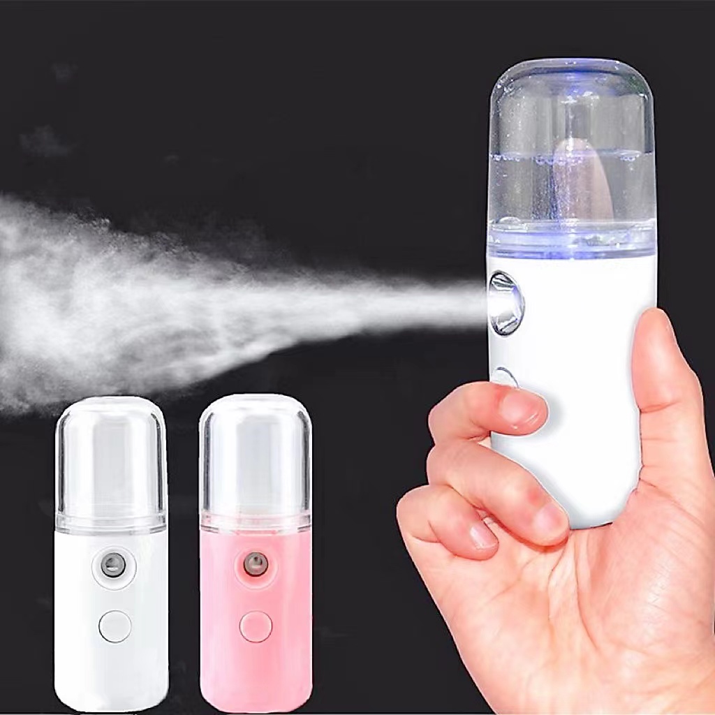 COD✅ Nano Spray Portable Mini USB Mist Sprayer Perawatan Wajah Pelembab Wajah Nano Seprai   Z008