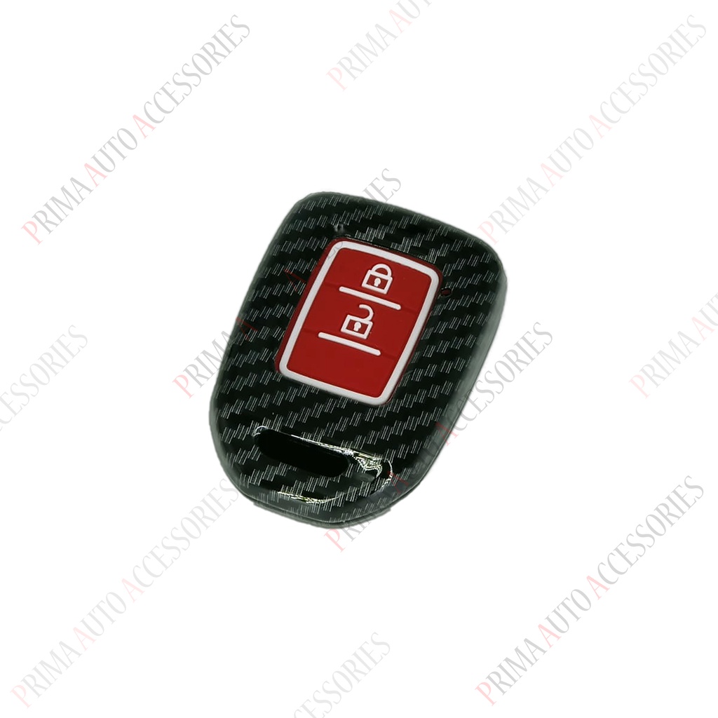 Casing Kunci Remote Mobil Carbon Fiber - HONDA All New Brio / New Mobilio