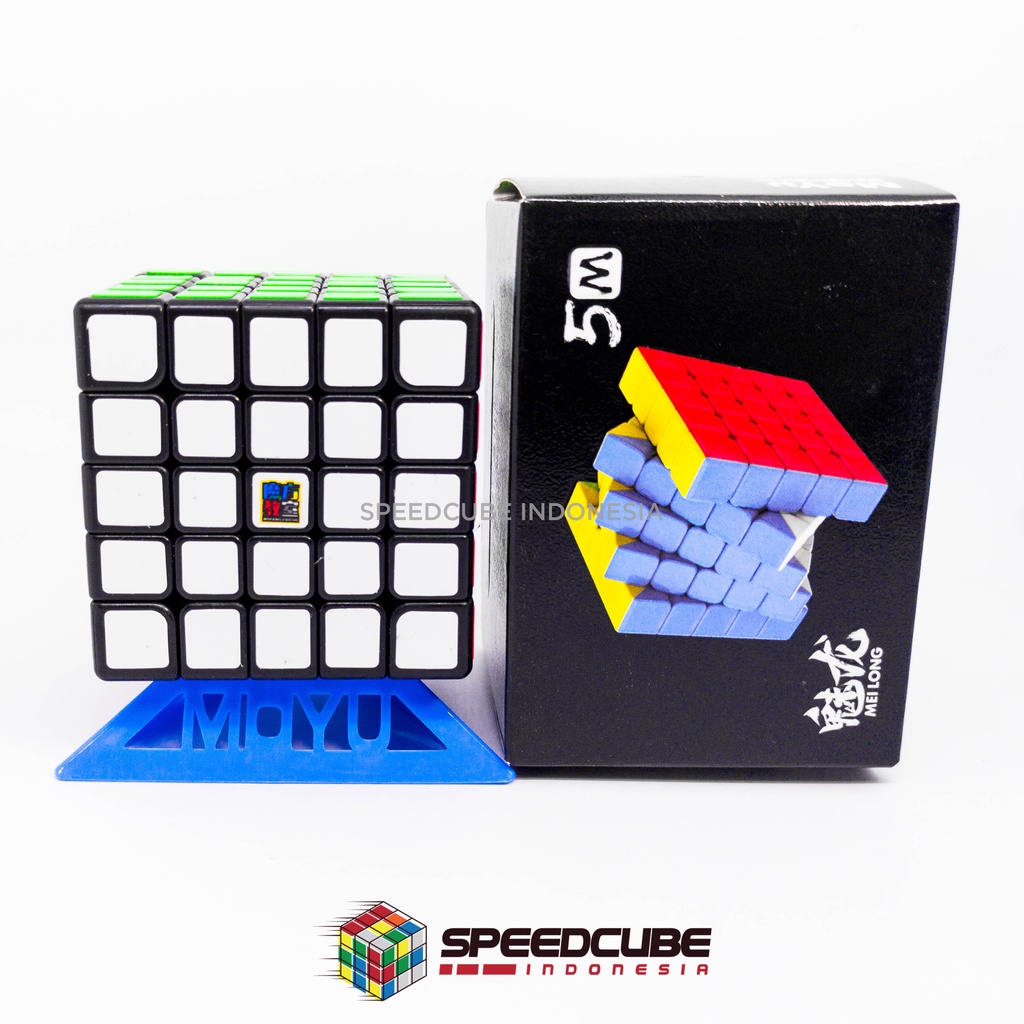 Rubik 5x5 Magnetic Meilong Moyu - 5x5x5 Rubik Magnet Terbaik, Murah &amp; Original Stickerless