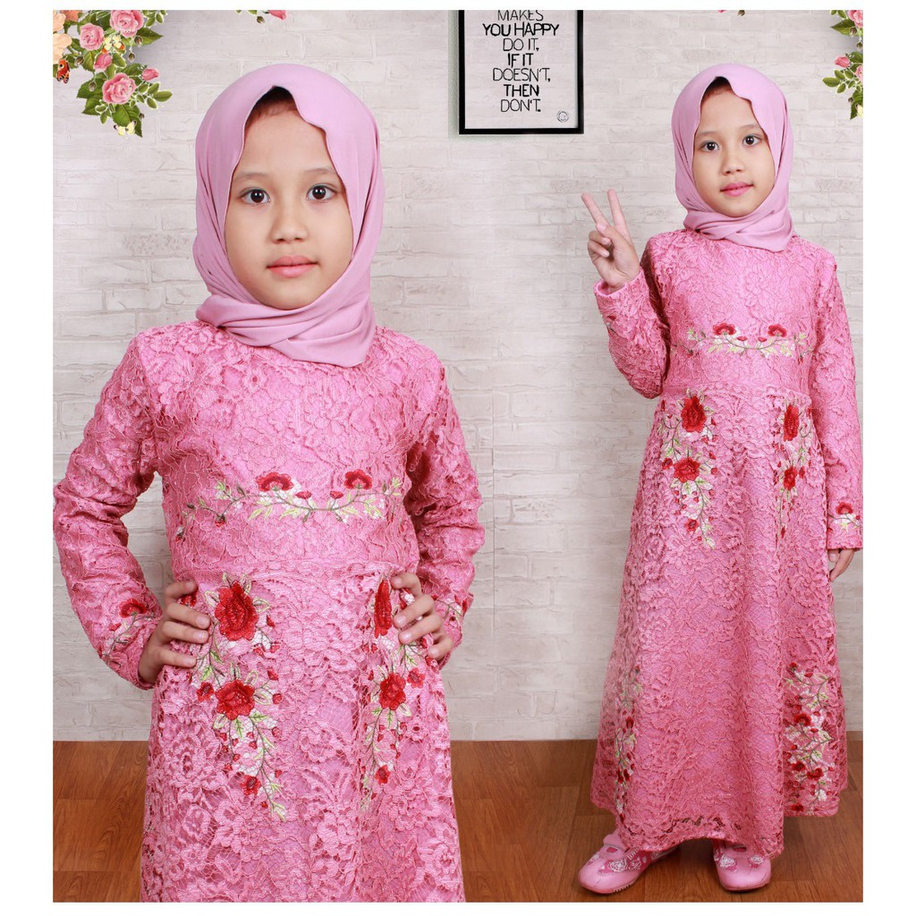 HOPYLOVY SALE - GAMIS ANAK BRUKAT NAOMI KIDS