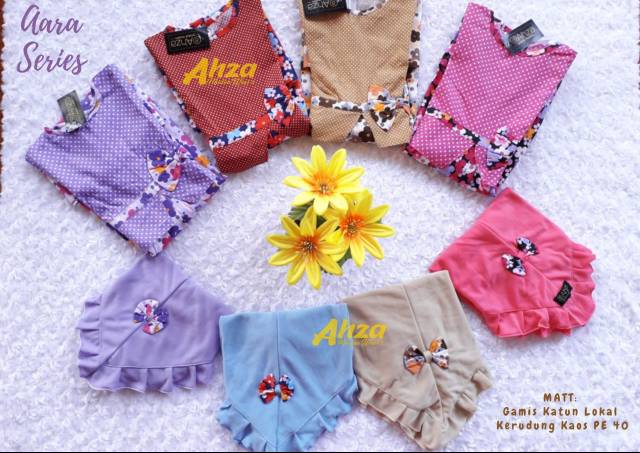 Gamis set anak / Aara by AHZA / fashion anak
