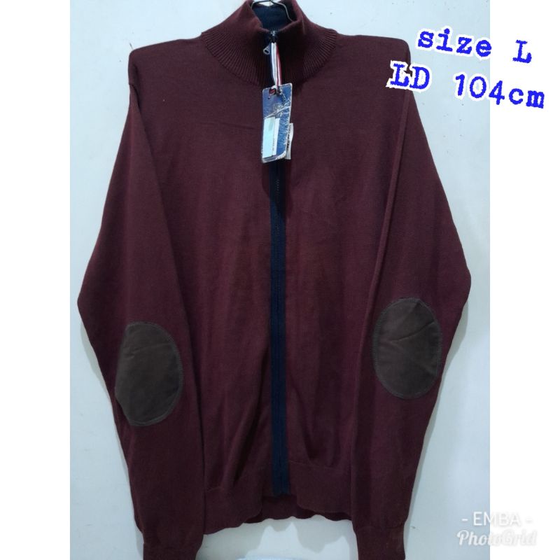 jaket sweater EMBA ORIGINAL rijekan pabrik