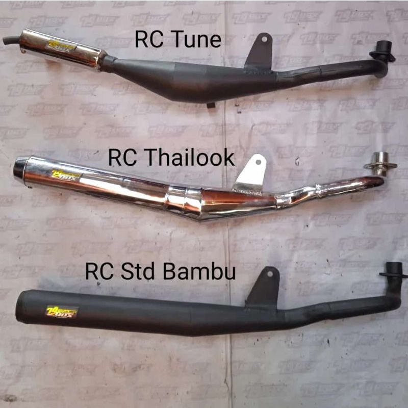 knalpot motor 79dux suzuki rc dk 100 80