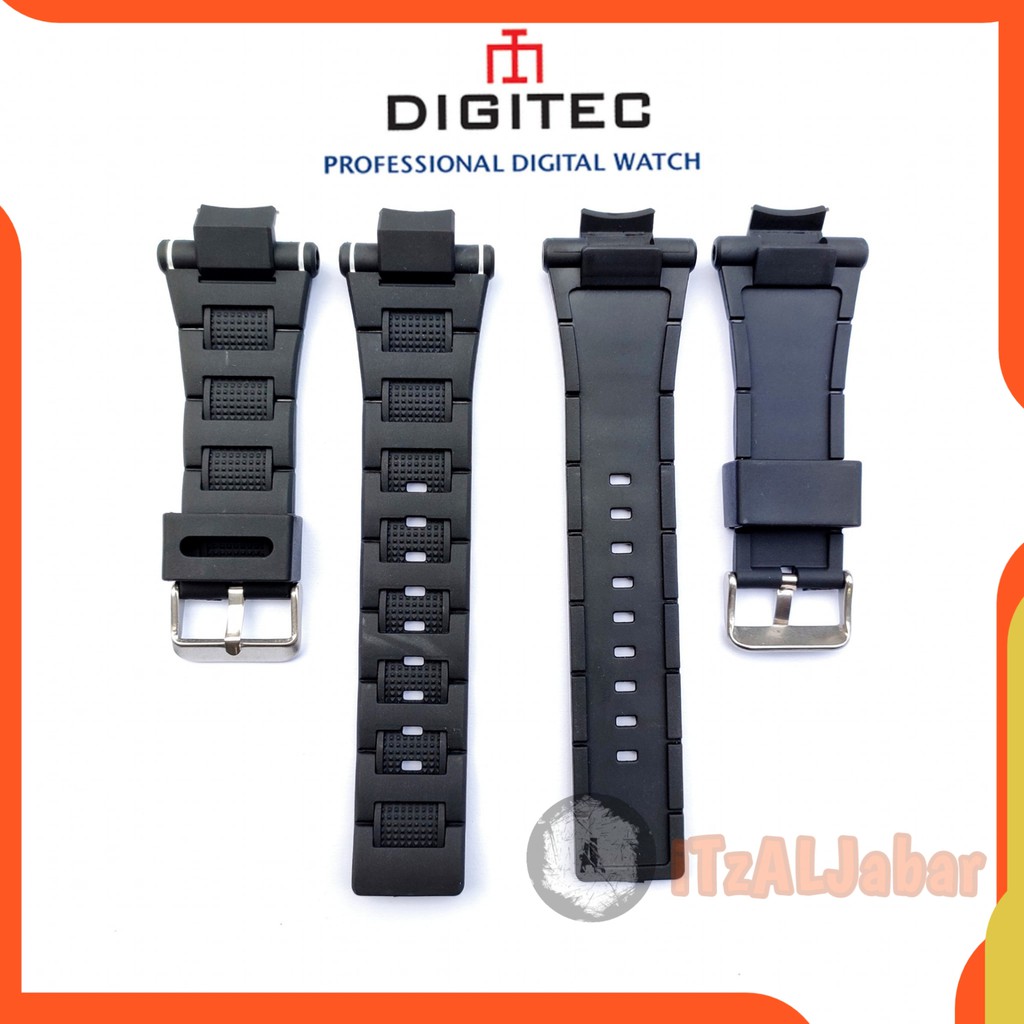 Tali jam tangan Digitec DG 2094 Rubber strap Tali jam Digitec 2094T V2