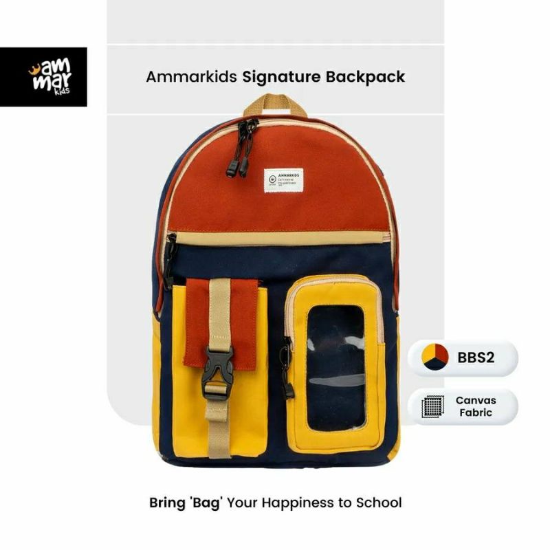 Tas sekolah ammar kids signature