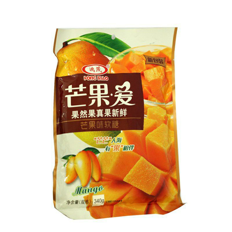 

Hong Mao manggo Jelly Candy 340gr [Permen Jelly rasa Mangga]