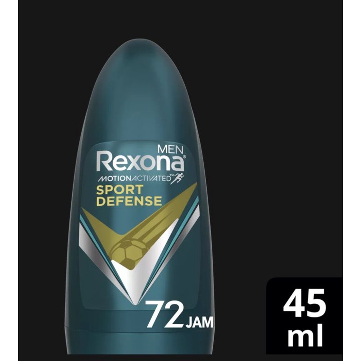 REXONA MEN DEODORANT ROLL ON ICE COOL SPORT DEFENSE 45ML 45 ML