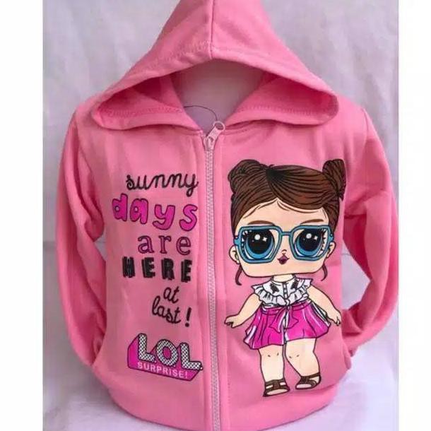 rS1Code Jaket Anak Perempuan LOL Mahkota G5Y3 (paling laris)