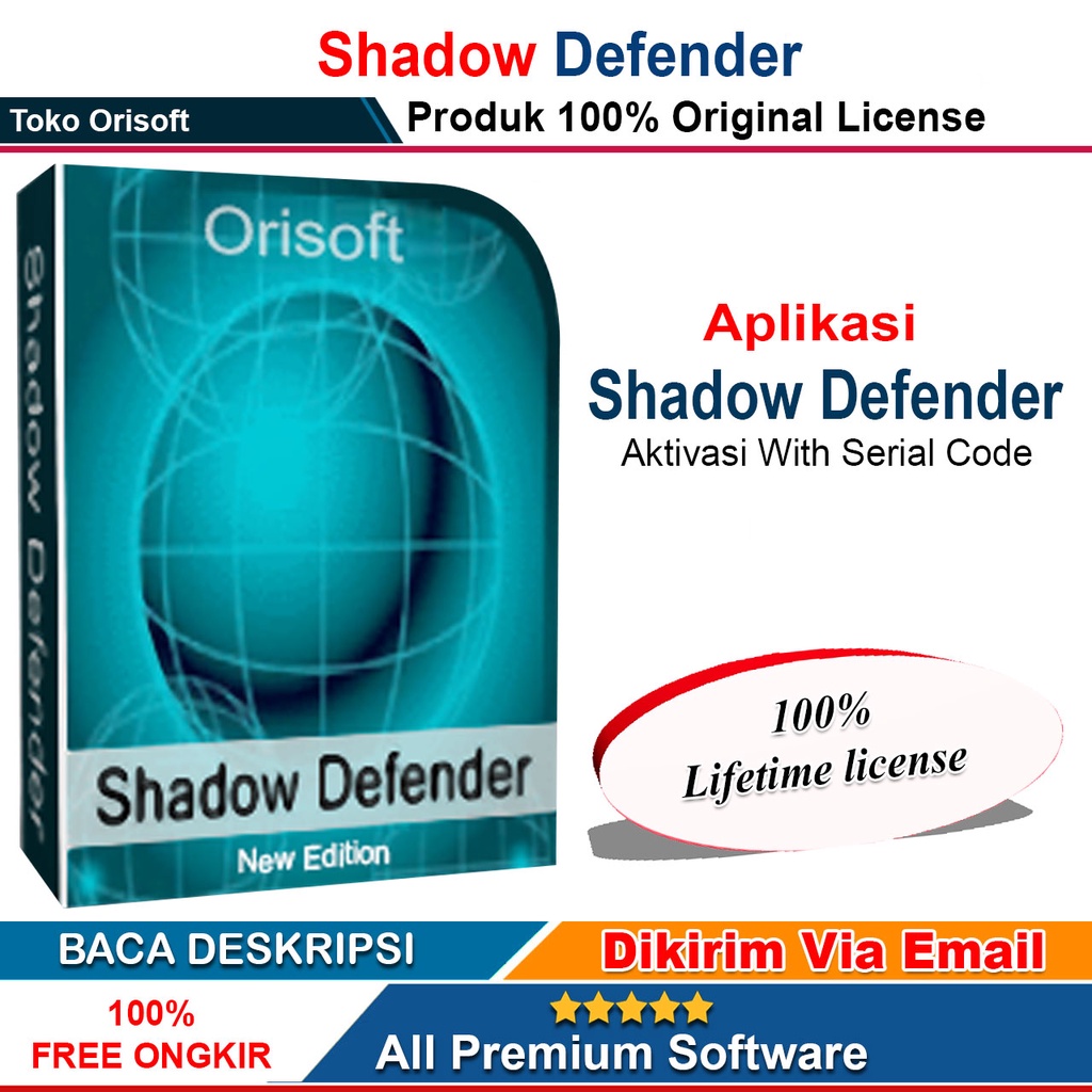 Shadow Defender Terbaru 2022 Ransomeware Protection Anti Malware + License Serial Number