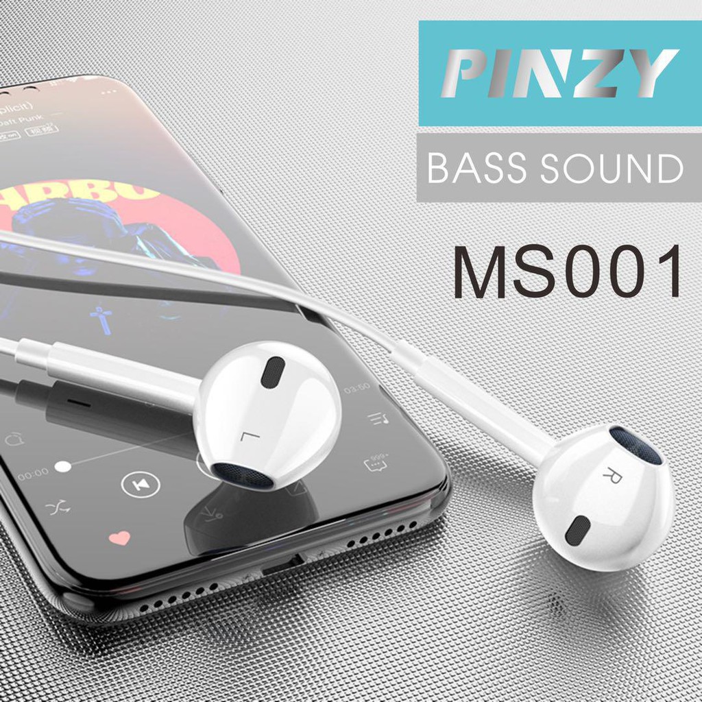 Earphone PINZY MS001 Bass Sound