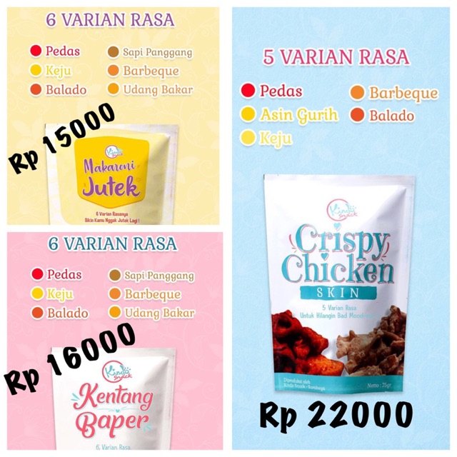 

Kripik renyah penghilang rasa mood kamu dengan cita rasa dari ibu