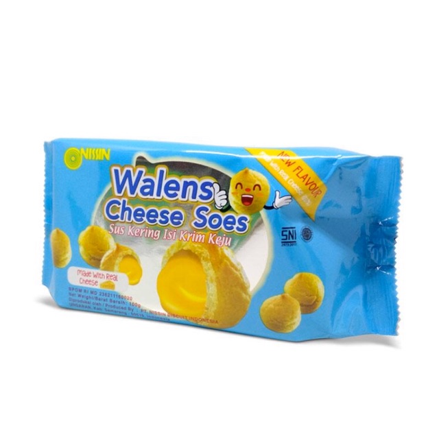 

Nissin Wallen Cheese Soes Kering 100 gr