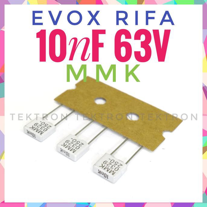 Jual EVOX RIFA / KEMET 10nF 63V MMK Film Capacitor 0.01uF 103 ...
