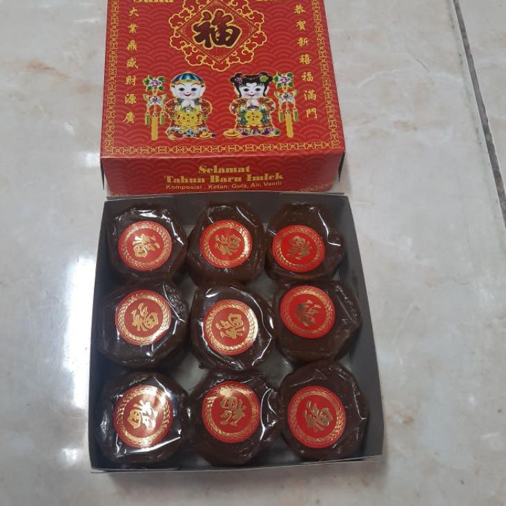 

GROSIR Dodol China Mini Isi 9 Pcs / Kue Keranjang Mini / Kue Imlek