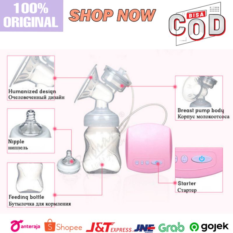 Pompa ASI Elektrik Otomatis Milk Breast Pump