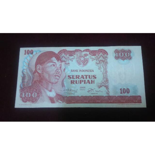 100 rupiah sudirman