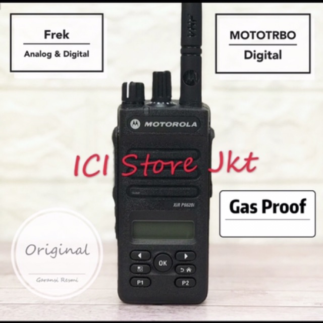 Motorola Xir P6620i Tia UHF 350-390Mhz(explosion proof)