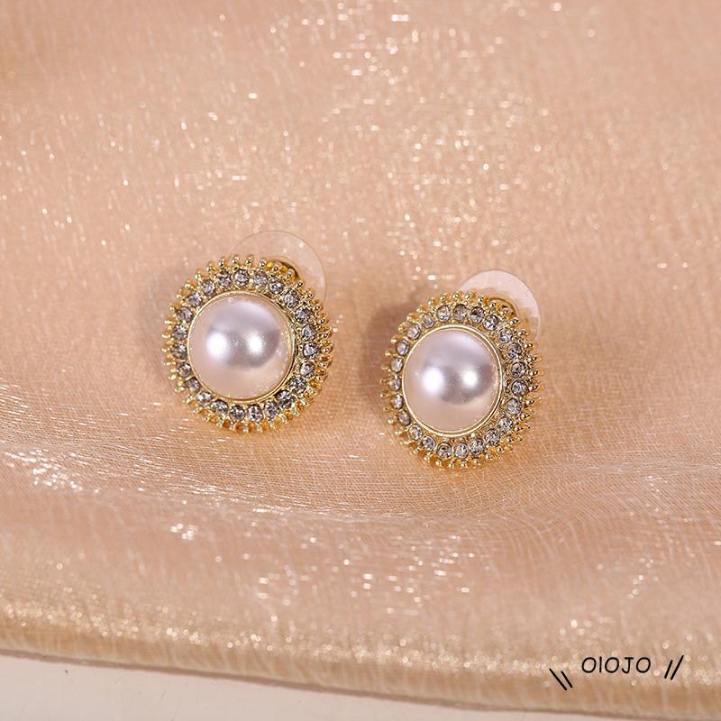 【COD】Anting Mutiara Kecil Gaya retro Korea Untuk Wanita